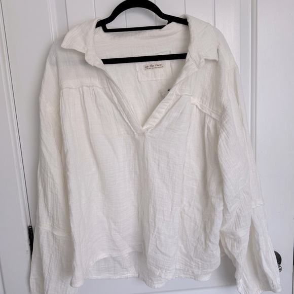 Free People Yucca Double Cloth Top - Picture 6 of 10